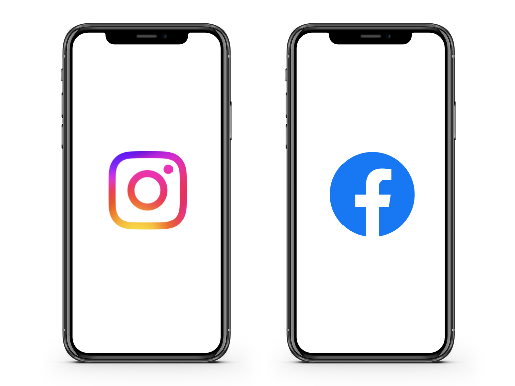 Instagram、Facebook